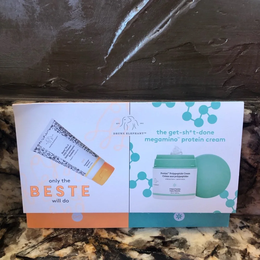 Drunk Elephant Set of 3 Sample Packs 1.5ml Each 6 Samples